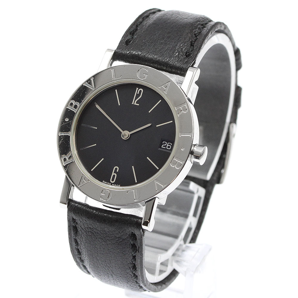 BVLGARI BB30SLD Bulgari Date Quartz Boys' Watch with Inner Box