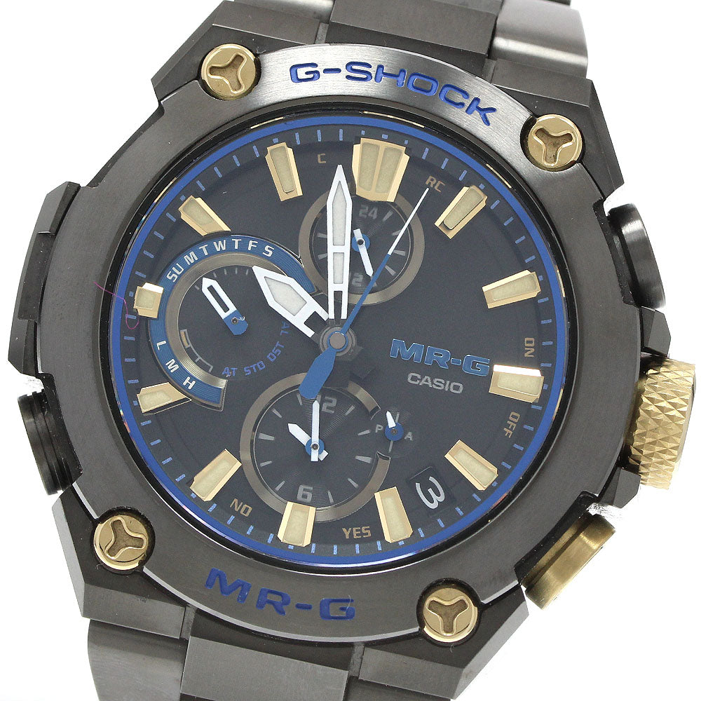 CASIO MRG-B1000BA-1AJR MR-G Kachiiro Bluetooth Solar Radio Controlled Men's Watch Excellent Condition with Inner Box and Warranty Card
