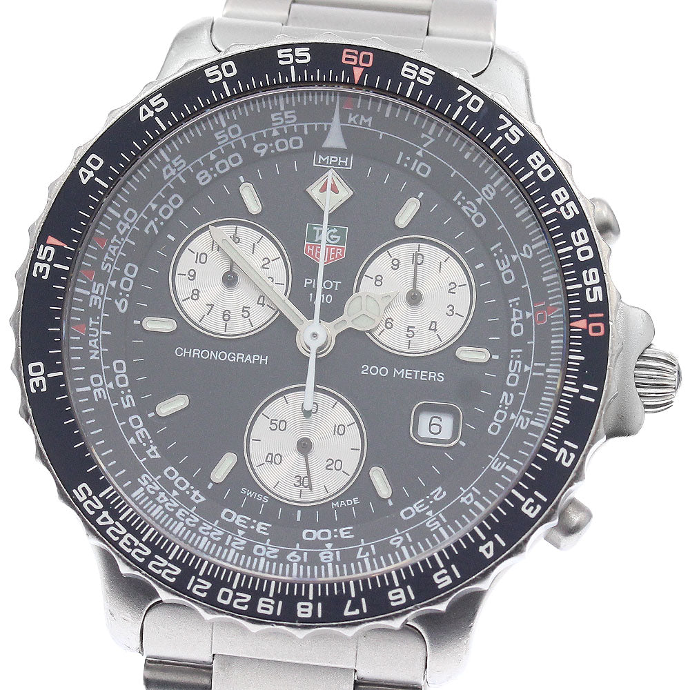 TAG Heuer 530.306 Pilot Chronograph Date Quartz Men's Watch