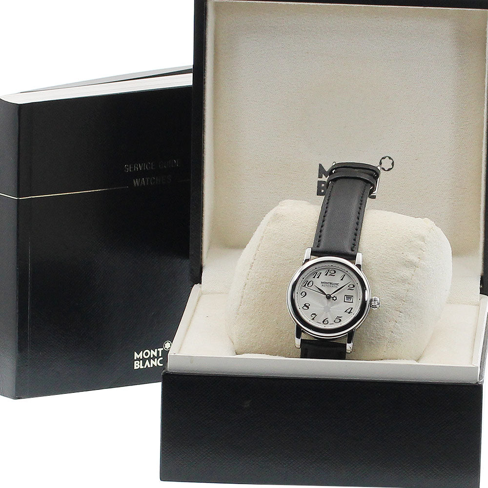 MONTBLANC 7087/38026 Star Date Automatic Ladies Watch with inner box and warranty.