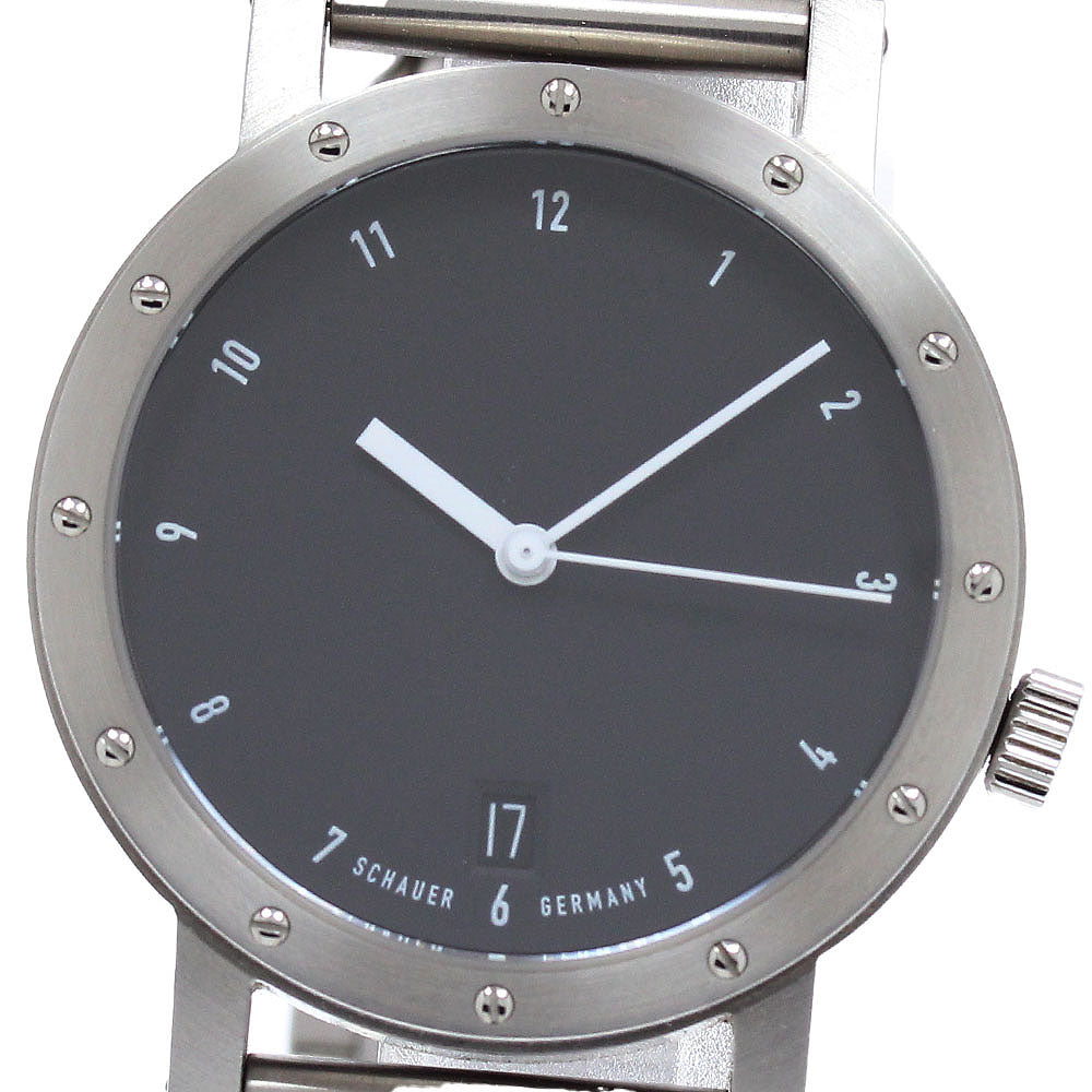 SCHAUER Kleine Automatic Date Men's Watch Excellent Condition with Box and Warranty Card.