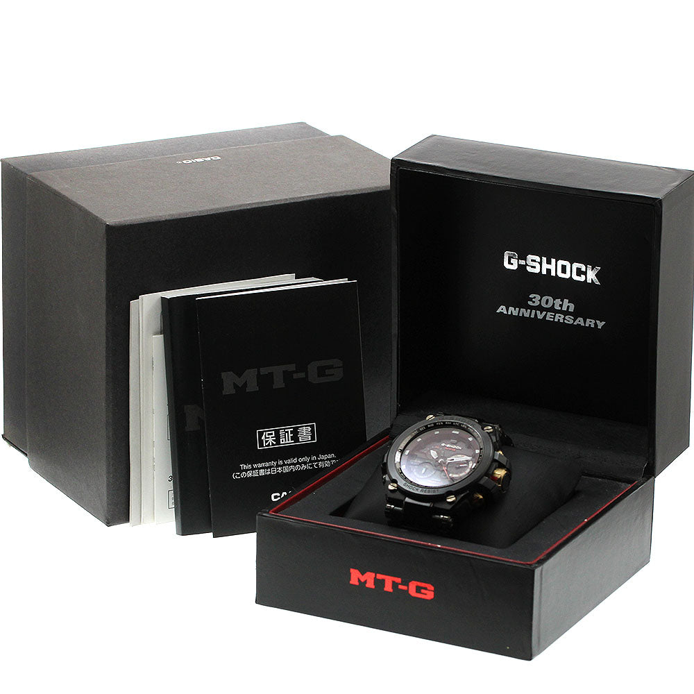 CASIO MTG-S1030BD-1AJR G-SHOCK MT-G 30th Anniversary Model Limited Edition of 1000 Pieces Solar Powered Radio Controlled Men's Watch Excellent Condition with Box and Warranty.