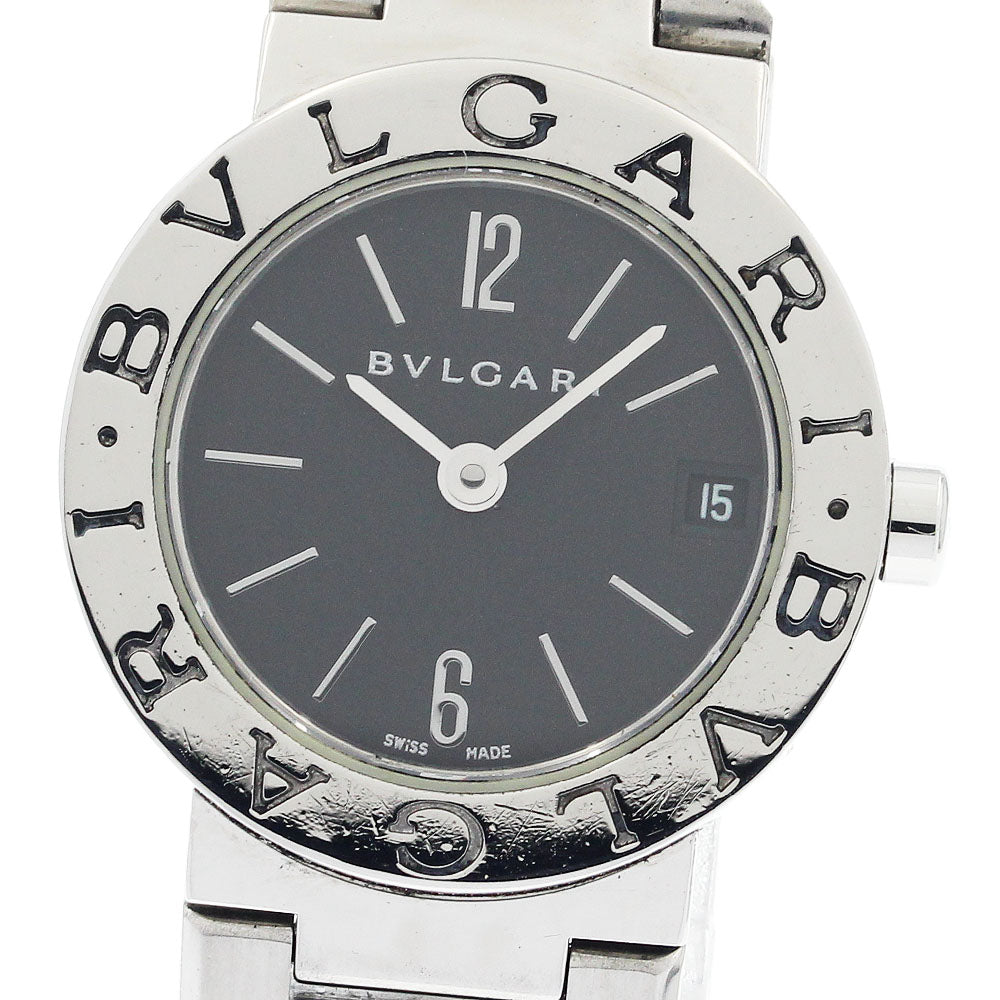 BVLGARI BB23SS Bulgari Date with logo quartz ladies' watch