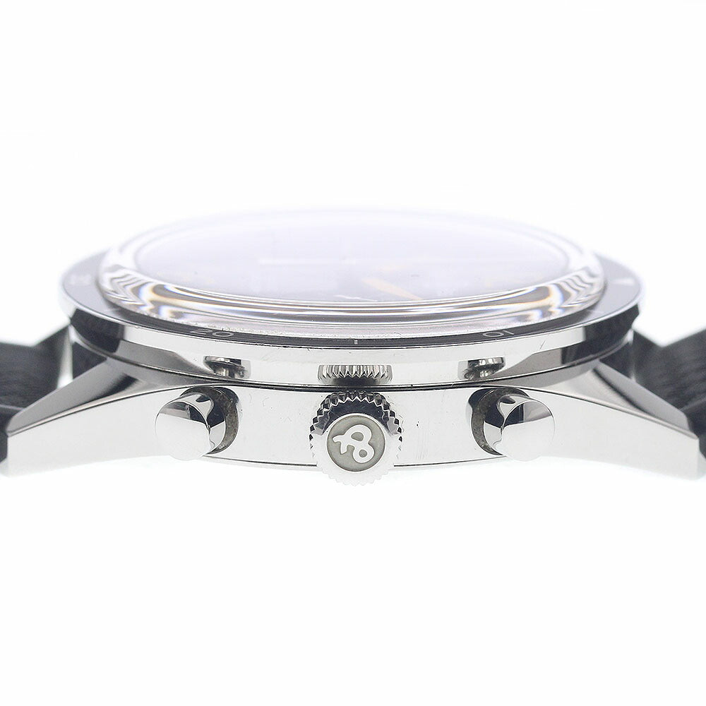 Bell & Ross BR126-94 Vintage Officer Black Date Chronograph Automatic Men's Watch Excellent Condition with Warranty.