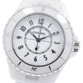 CHANEL H5698 J12 White Ceramic Quartz Women's Watch (Good Condition)