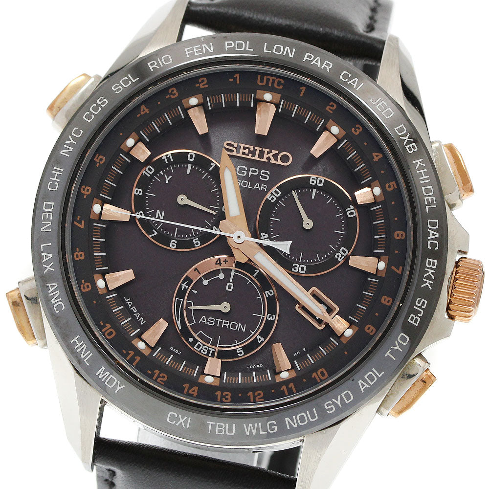 SEIKO SBXB025/8X82-0AB0-1 Astron GPS Solar Radio-Controlled Men's Watch