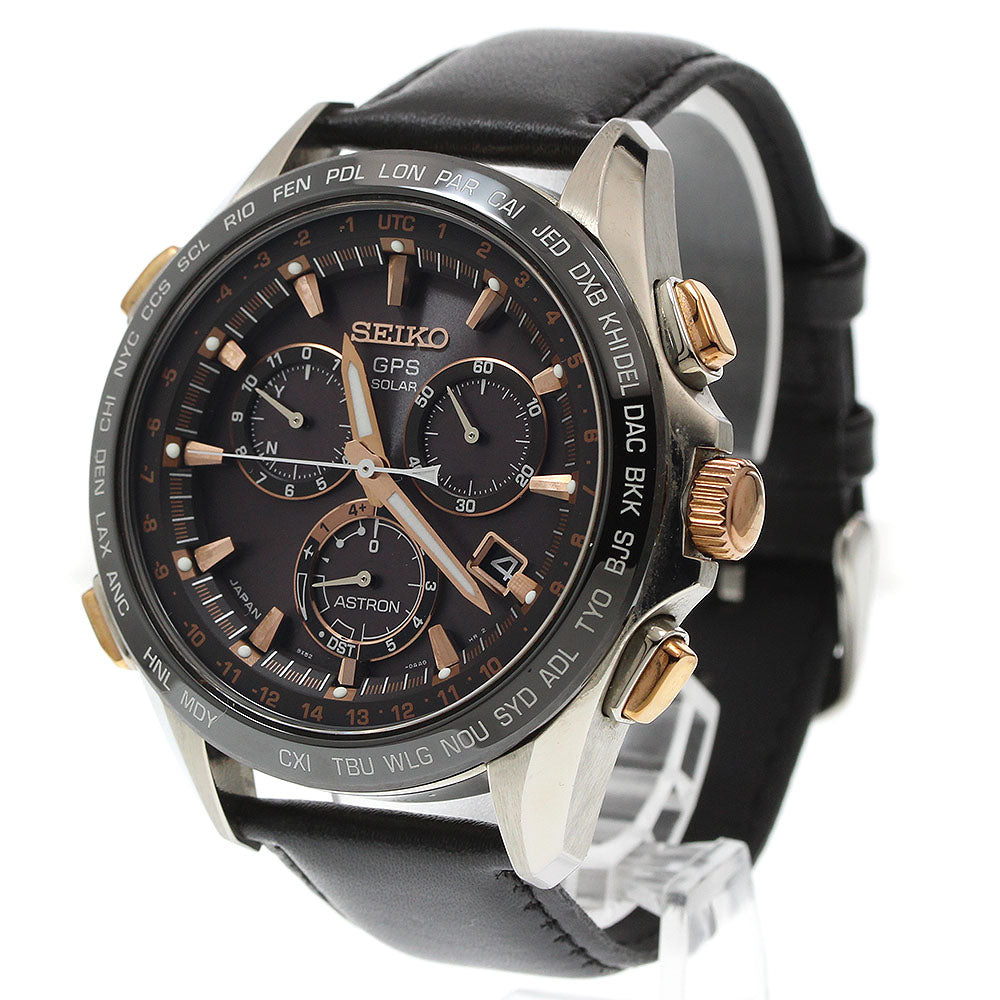 SEIKO SBXB025/8X82-0AB0-1 Astron GPS Solar Radio-Controlled Men's Watch