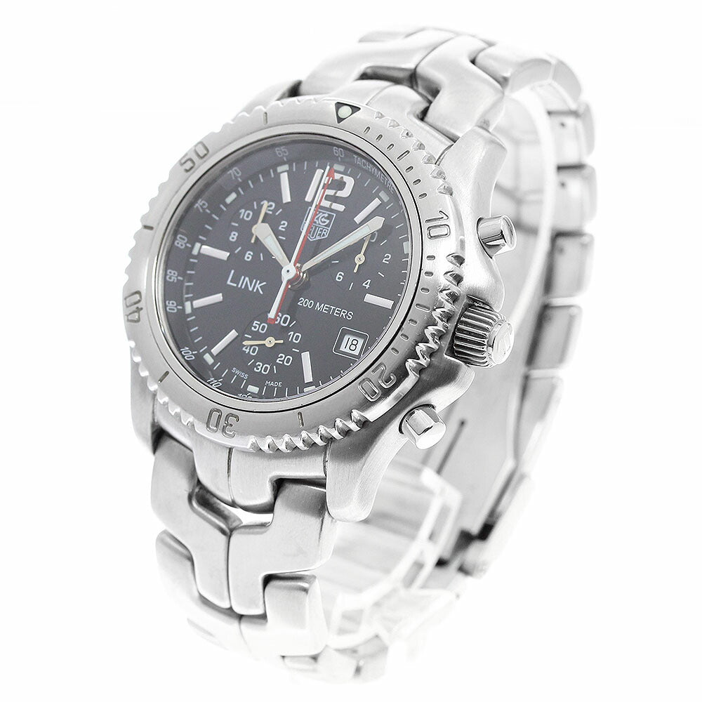 TAG Heuer CT1111-0 Link Date Chronograph Quartz Men's Watch with Warranty