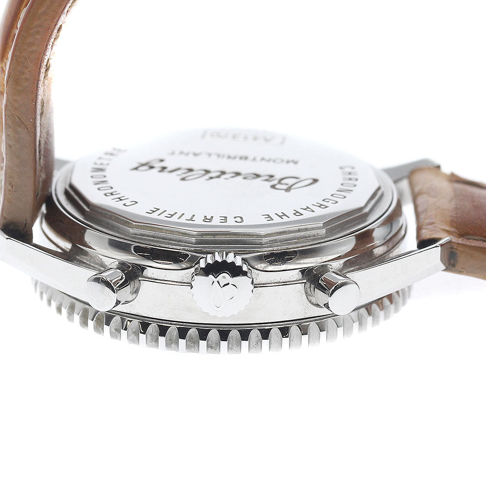 BREITLING A41370 Navitimer Montbrillant Date Chronograph Automatic Men's Watch (with box and warranty)