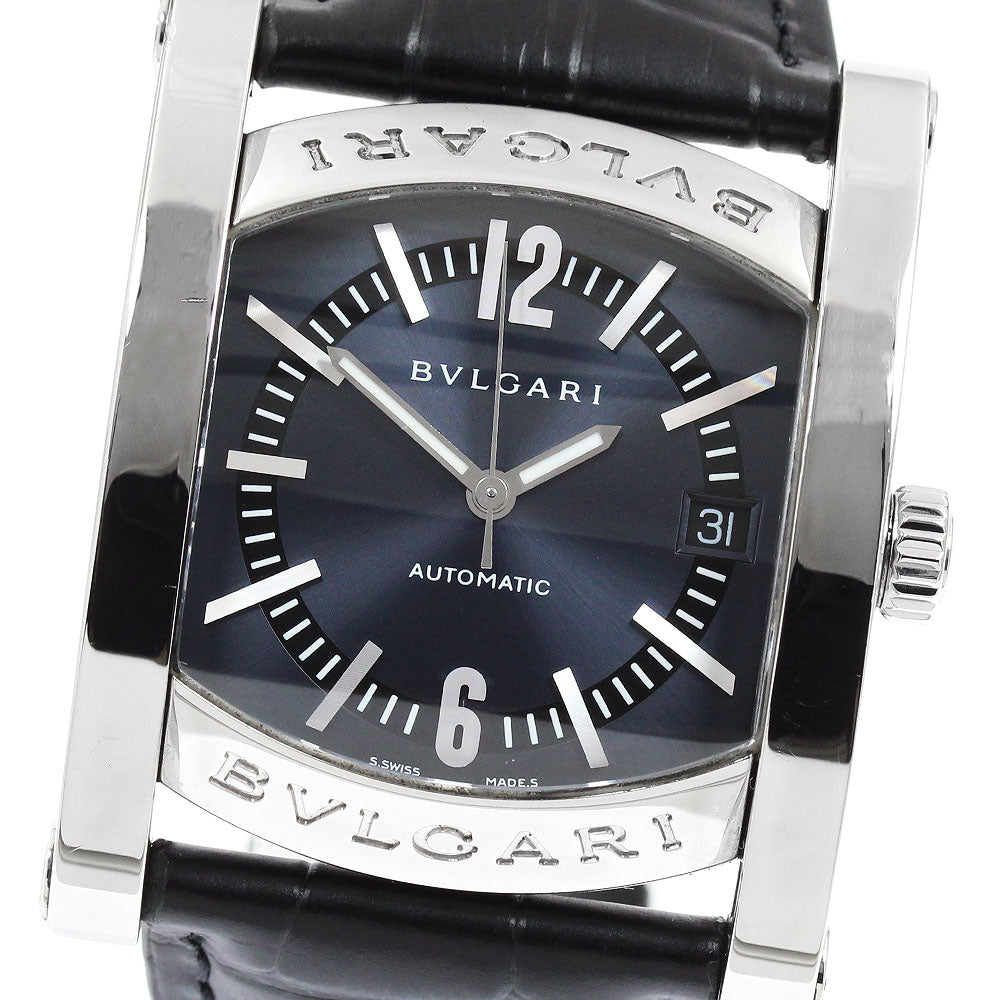 BVLGARI AA44S Assioma Date Automatic Men's Watch
