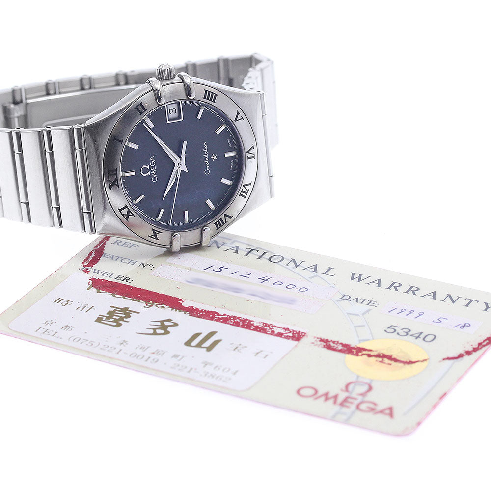 OMEGA 1512.40 Constellation Date Quartz Men's Watch with Warranty