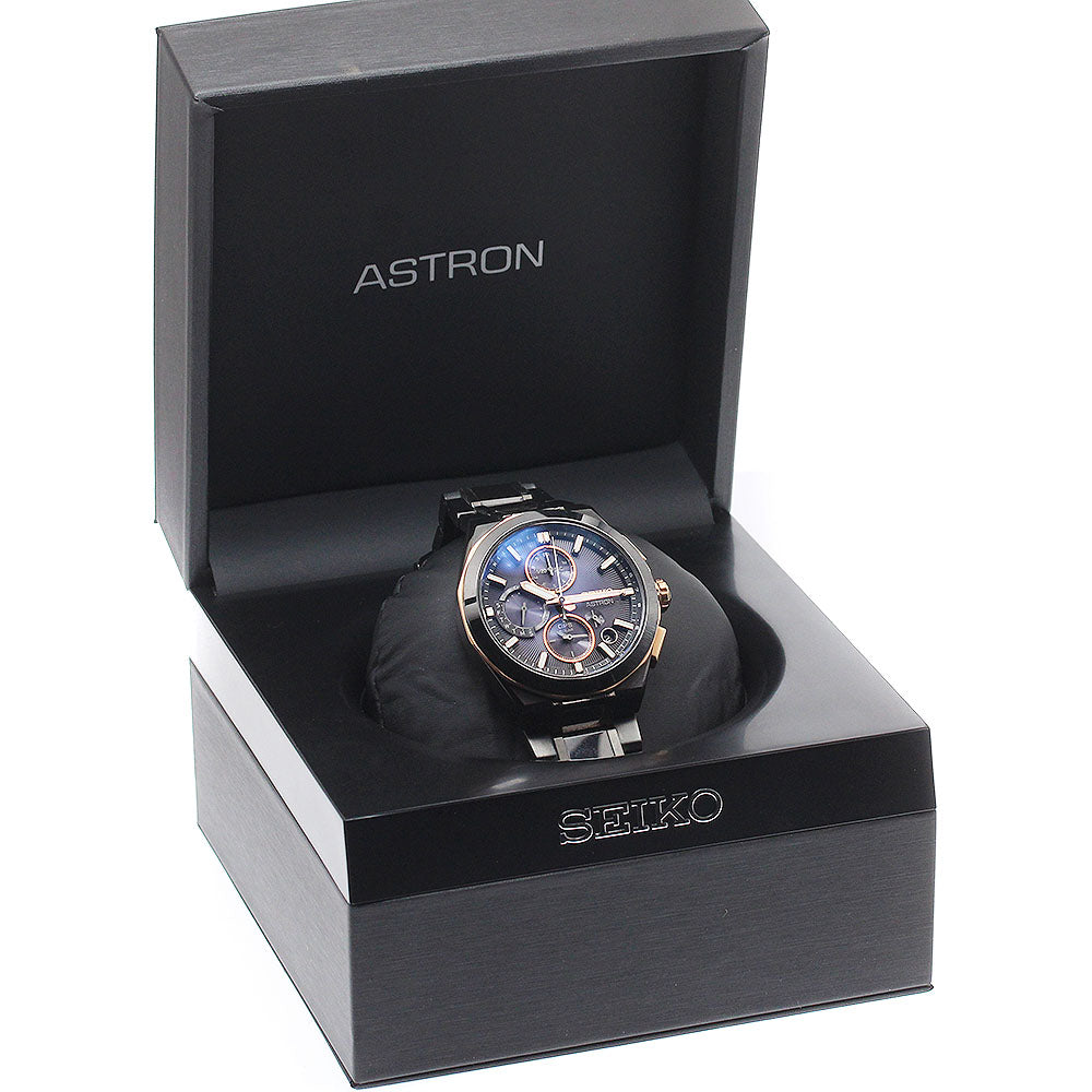 SEIKO SBXC158/5X83-0AD0-1 Astron Nextar 100th Anniversary Model Limited Edition of 1200 Pieces Worldwide Solar Powered Radio Controlled Men's Watch Excellent Condition with Inner Box