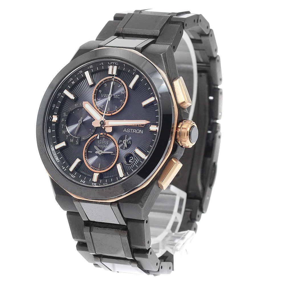 SEIKO SBXC158/5X83-0AD0-1 Astron Nextar 100th Anniversary Model Limited Edition of 1200 Pieces Worldwide Solar Powered Radio Controlled Men's Watch Excellent Condition with Inner Box
