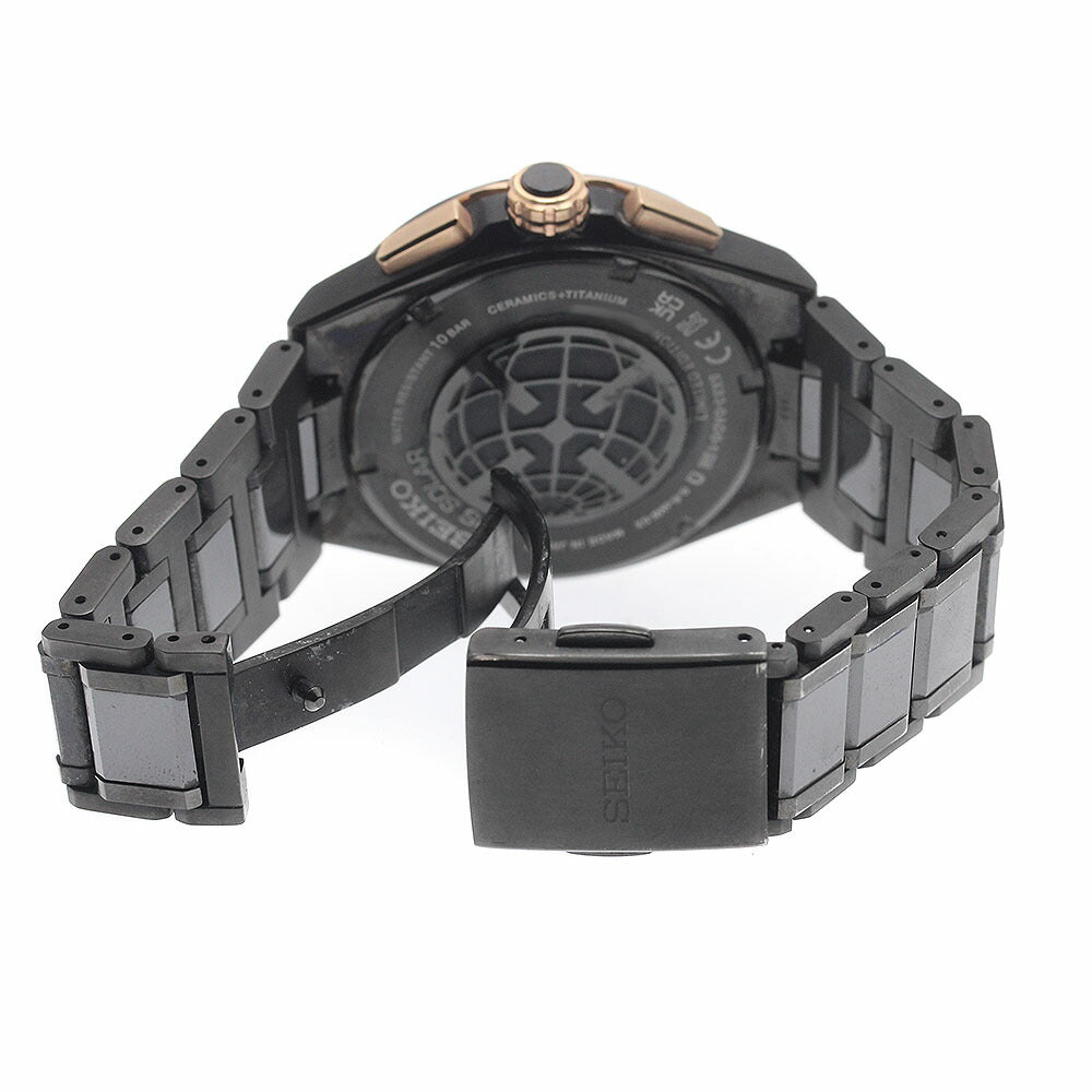 SEIKO SBXC158/5X83-0AD0-1 Astron Nextar 100th Anniversary Model Limited Edition of 1200 Pieces Worldwide Solar Powered Radio Controlled Men's Watch Excellent Condition with Inner Box