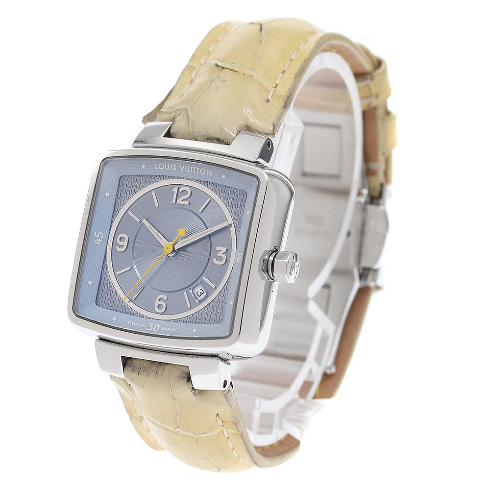 LOUIS VUITTON Q2211 Tambour Speedy Date Quartz Ladies