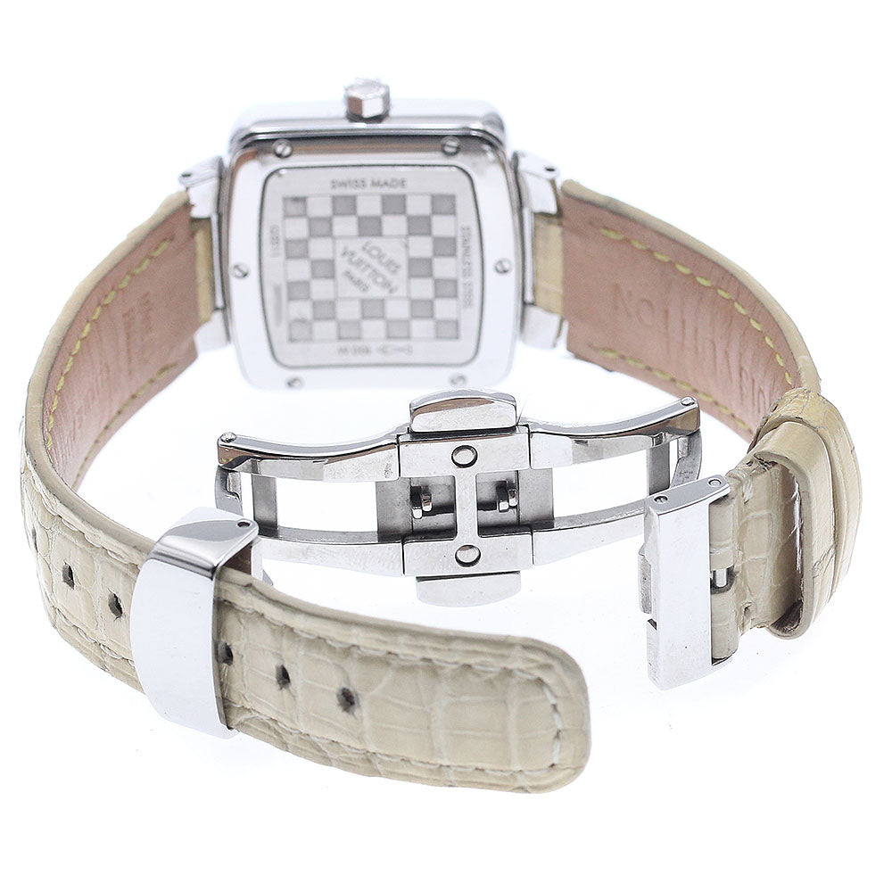 LOUIS VUITTON Q2211 Tambour Speedy Date Quartz Ladies