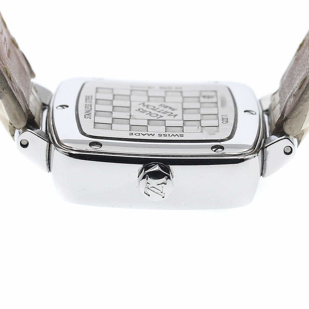 LOUIS VUITTON Q2211 Tambour Speedy Date Quartz Ladies