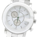 GUCCI 101M/YA101345 G-Chrono Chronograph Quartz Men's Watch Excellent Condition with Inner Box and Warranty Card.