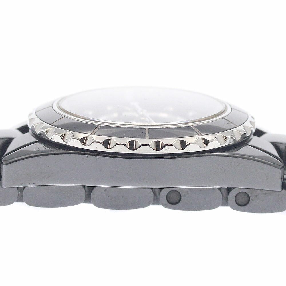 CHANEL H2569 J12 Black Ceramic 8-Diamond Quartz Women's Watch