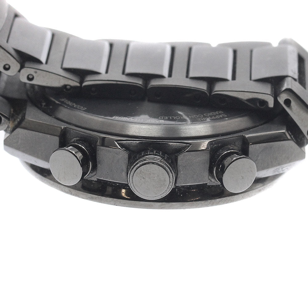 CITIZEN CB5967-66L/E660-007C804 Attesa Black Titanium Series Solar Radio-Controlled Men's Watch (Comes with inner box and warranty)