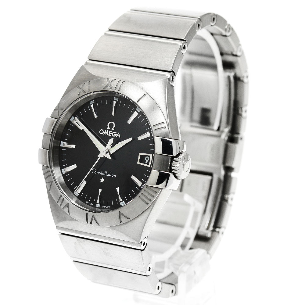 OMEGA 123.10.35.60.01.001 Constellation Date Quartz Men's Watch with Warranty Card