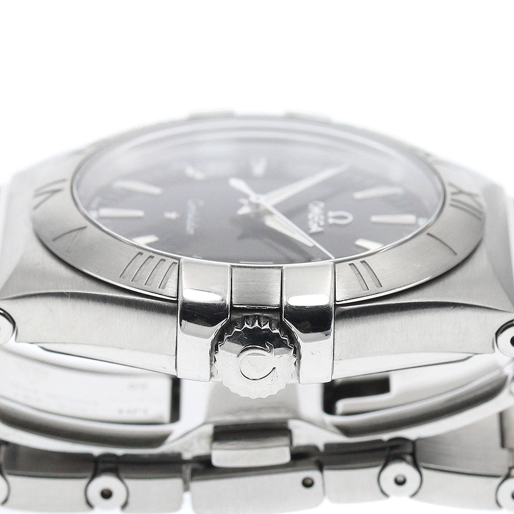 OMEGA 123.10.35.60.01.001 Constellation Date Quartz Men's Watch with Warranty Card