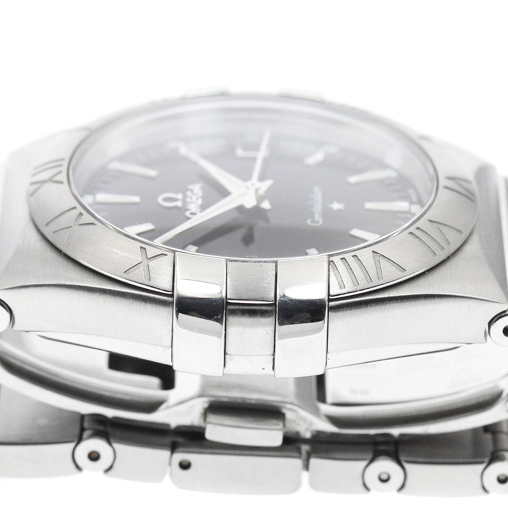 OMEGA 123.10.35.60.01.001 Constellation Date Quartz Men's Watch with Warranty Card