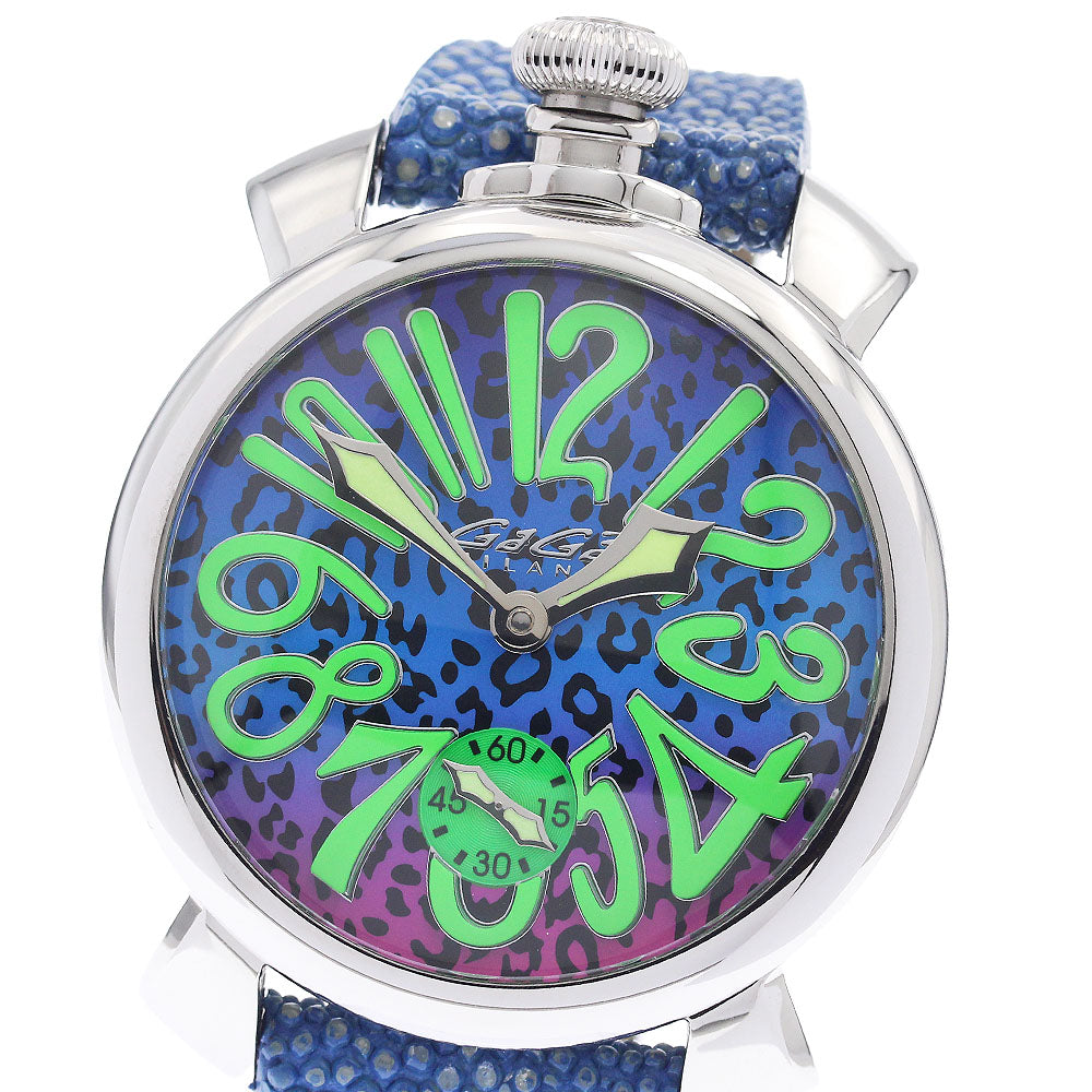 GaGa MILANO 5010.ART.03S Manuale 48 Limited Edition (300 pieces) Hand-wound Men's Watch - Excellent Condition