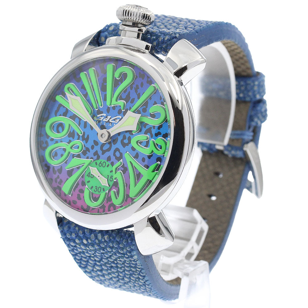 GaGa MILANO 5010.ART.03S Manuale 48 Limited Edition (300 pieces) Hand-wound Men's Watch - Excellent Condition