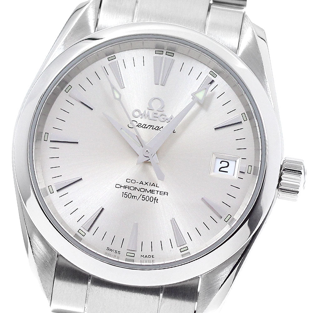 OMEGA 2504.30 Seamaster Aqua Terra Date Automatic Watch Boys' Size Excellent Condition with Warranty.