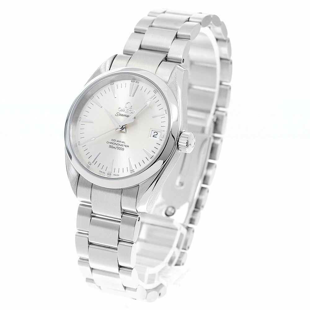 OMEGA 2504.30 Seamaster Aqua Terra Date Automatic Watch Boys' Size Excellent Condition with Warranty.