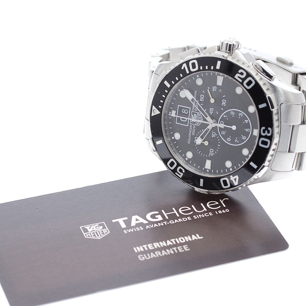 TAG Heuer CAN1010 Aquaracer Date Chronograph Quartz Men's Watch with Warranty