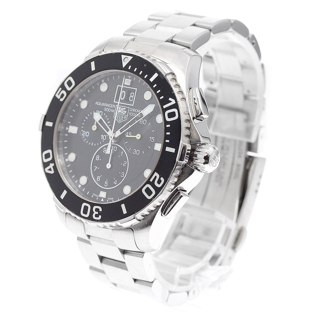 TAG Heuer CAN1010 Aquaracer Date Chronograph Quartz Men's Watch with Warranty