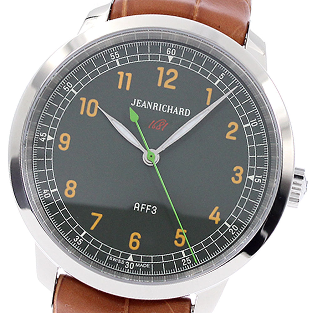 JEANRICHARD 60300-11-A11-AAP 1681 Ronde AFF3 Automatic Men's Watch Unused