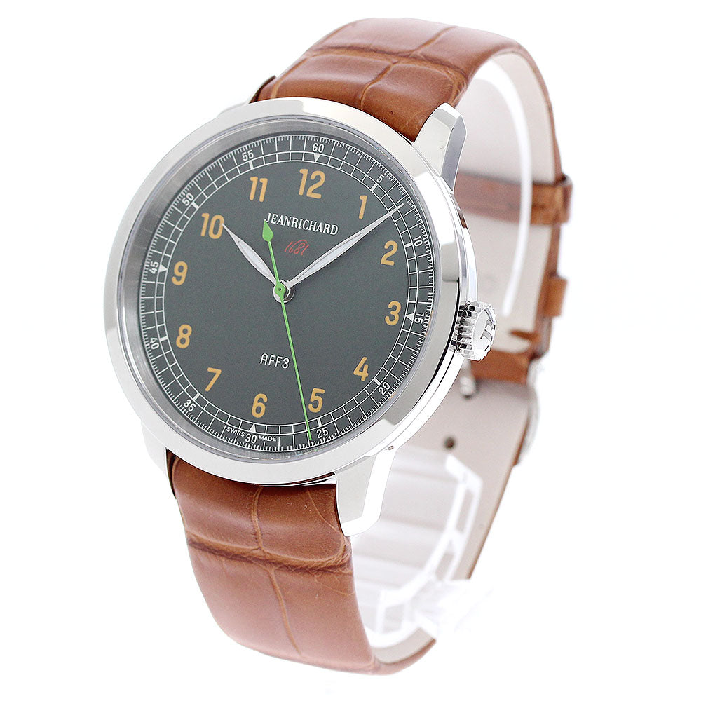 JEANRICHARD 60300-11-A11-AAP 1681 Ronde AFF3 Automatic Men's Watch Unused