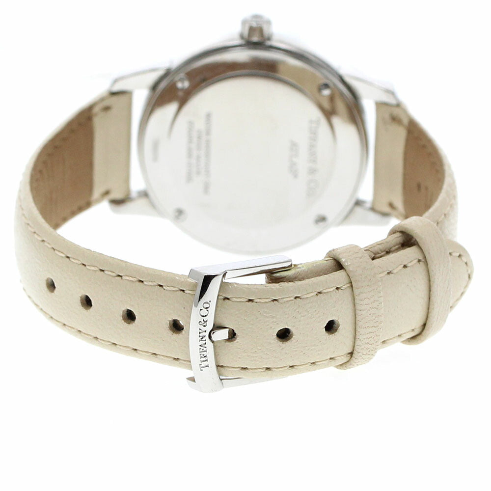 TIFFANY&Co. Z1830.11.10A21A52A Atlas Dome Date Quartz Ladies Watch with Warranty