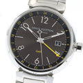LOUIS VUITTON Q1155 Tambour GMT Date Automatic Men's Watch Excellent Condition with Box
