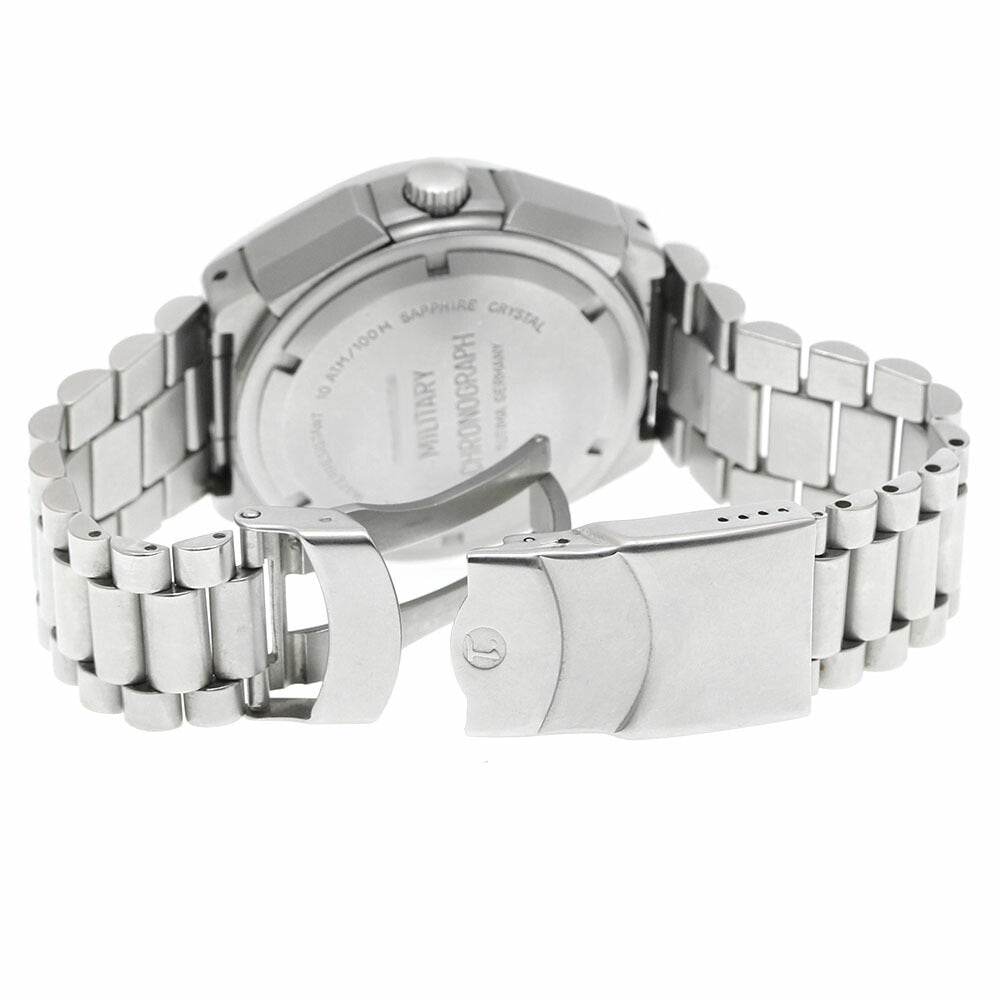 TUTIMA 798-02 Military Chronograph Day-Date Automatic Men's Watch (Good Condition)