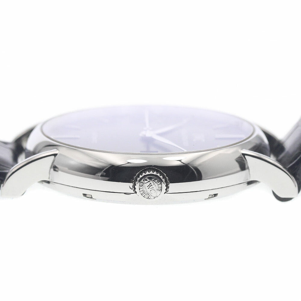 IWC SCHAFFHAUSEN IW356308 Portofino Date Automatic Men's Watch (Good Condition)