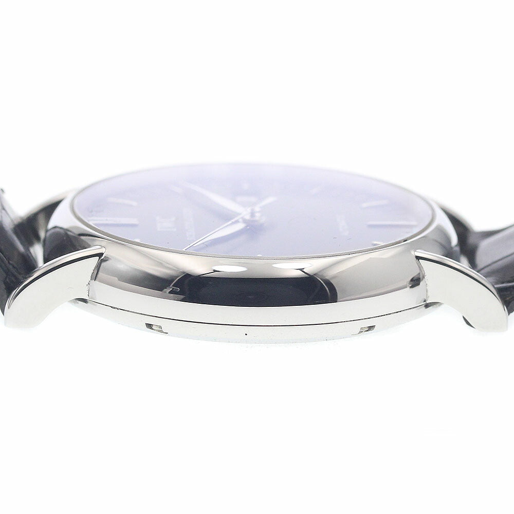 IWC SCHAFFHAUSEN IW356308 Portofino Date Automatic Men's Watch (Good Condition)