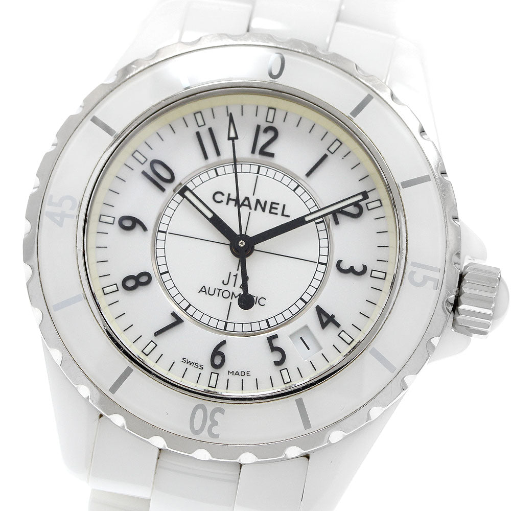 CHANEL H0970 J12 White Ceramic Automatic Men's Watch