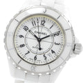 CHANEL H0970 J12 White Ceramic Automatic Men's Watch