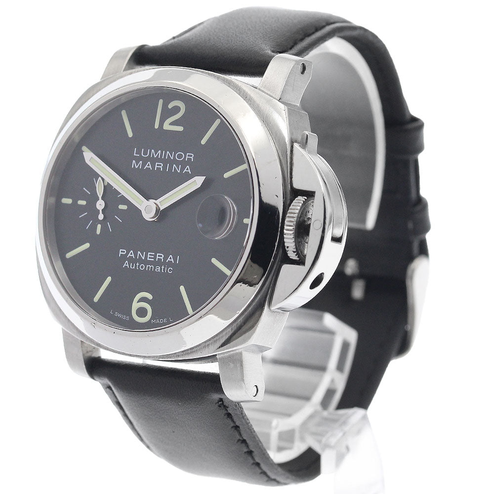 PANERAI PAM00048 Luminor Marina Small Seconds Date Automatic Men's Watch