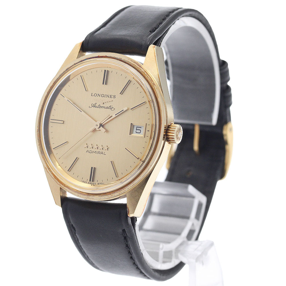 LONGINES Admiral cal.L633.1 Date Automatic Men's Watch Excellent Condition