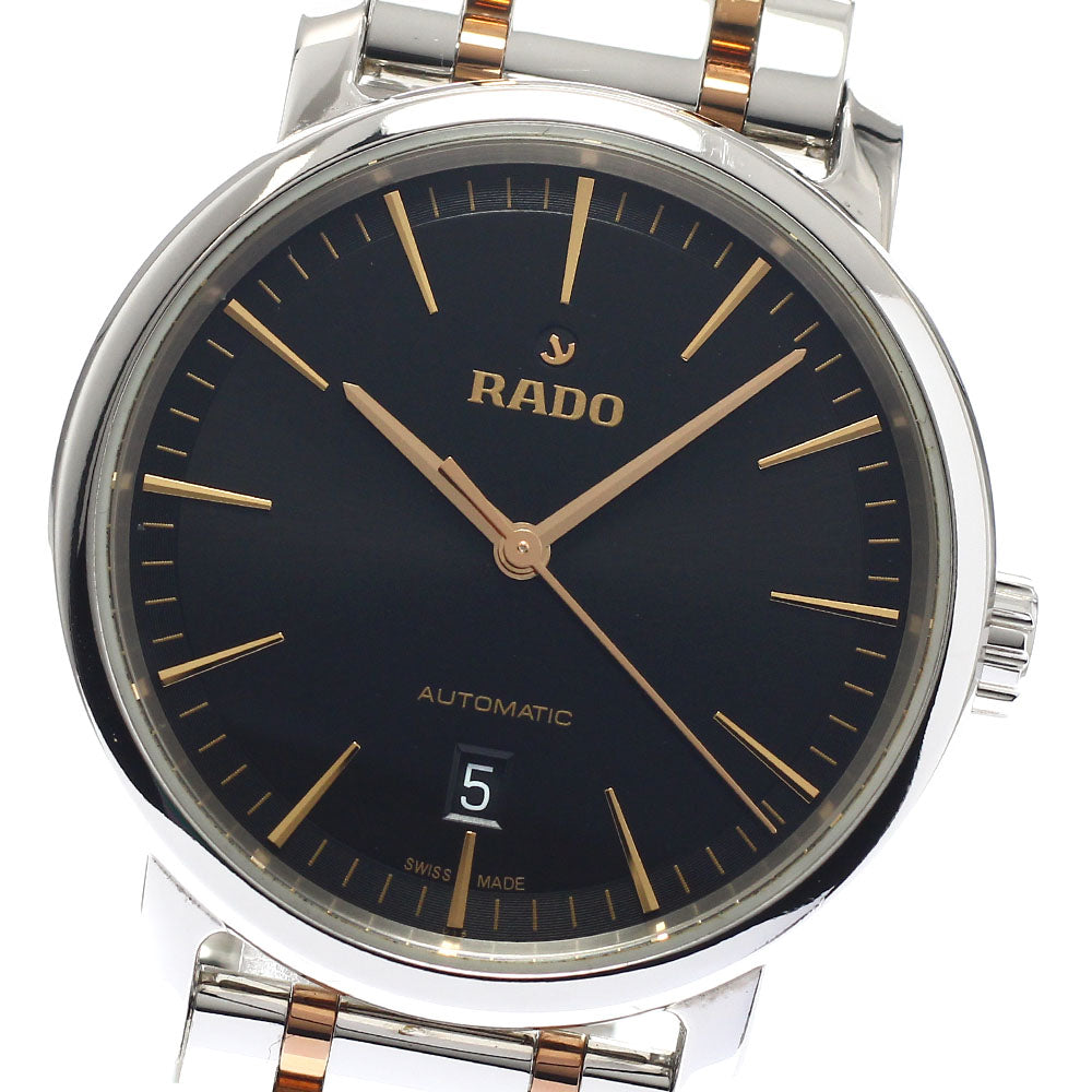 RADO R14077163 DiaMaster XL Date Automatic Men's Watch Excellent Condition with Box and Warranty Card
