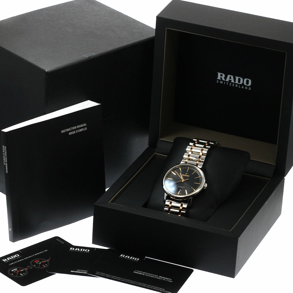 RADO R14077163 DiaMaster XL Date Automatic Men's Watch Excellent Condition with Box and Warranty Card