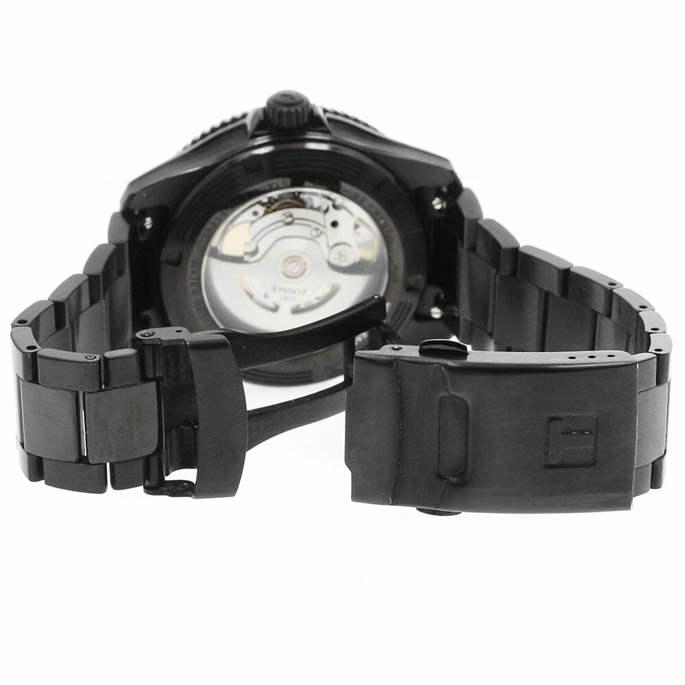 TISSOT T120.807.33.051.00 Seastar 1000 Date Automatic Men's Watch Excellent Condition