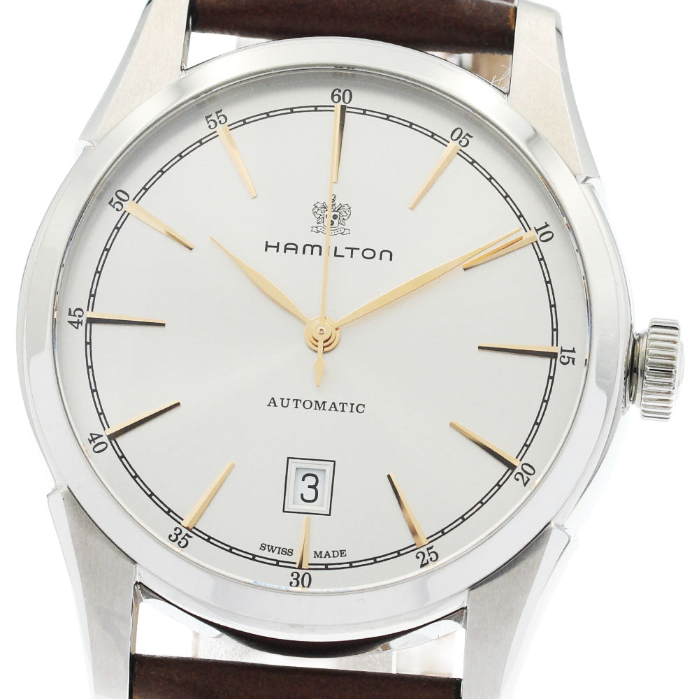 HAMILTON H424151/H42415551 American Classic Spirit of Liberty Date Automatic Watch Excellent Condition with Box and Warranty Card