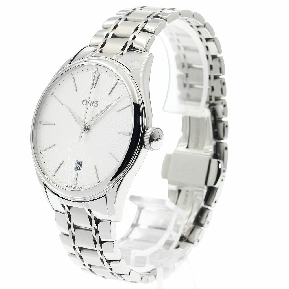 ORIS 01 733 7721 4051 Artelier Date Automatic Men's Watch with Box and Warranty