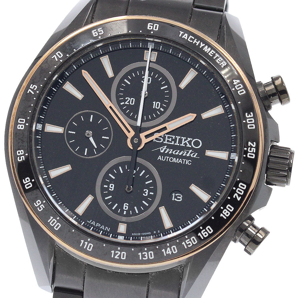 SEIKO SAEH017/6S28-00K0 Brightz Ananta Limited Chronograph Limited Edition of 500 Pieces Worldwide Automatic Winding Men's Watch Excellent Condition with Box